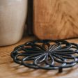 Cast Iron Pot Trivet, flower For Cheap