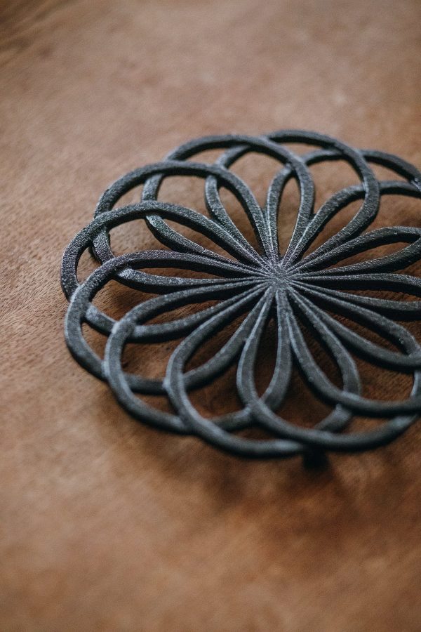 Cast Iron Pot Trivet, flower For Cheap