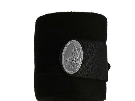 Harry s Horse Bandages Fleece 4pc Noir Cheap