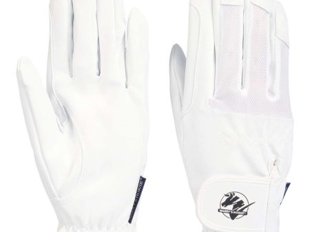 Harry s Horse Gants d Équitation Domy Suede Mesh Blanc For Discount