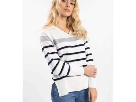 Harcour Pullover Swala Femme Blanc cassé Fashion